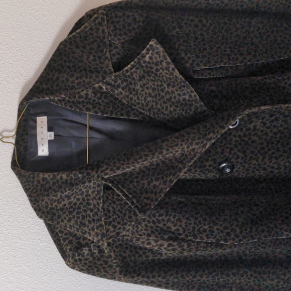 Vintage leopard print blazer - Picture 2 of 6